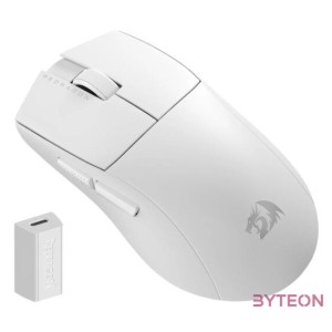 Redragon M916 PRO 4K Wireless Bluetooth Gaming Mouse White