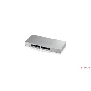 ZyXEL GS1200-8HPv2 8port GbE LAN PoE (60W) web menedzselhető asztali switch