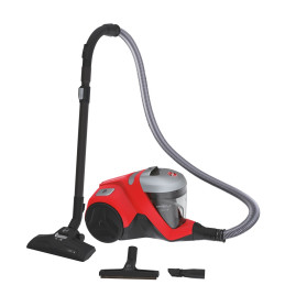 Hoover HP310HM 011 Porzsák Nélküli porszívó - Piros/Szürke