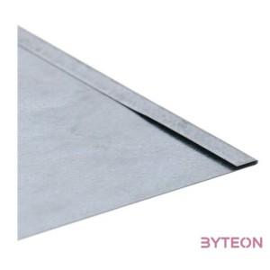 Leszúrható cink ágyásszegély, gyepszegély, 100 x 22 cm