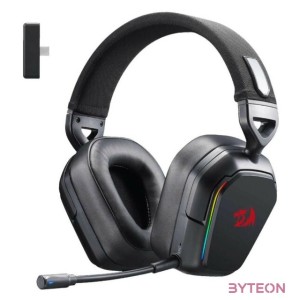 Redragon H868 Wireless Bluetooth RGB Gaming Headset Black