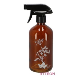 Üveg növénypermetező, zöld, 0,5 literes, zöld, B