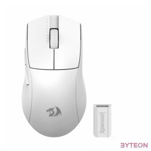 Redragon M916 PRO 4K Wireless Bluetooth Gaming Mouse White