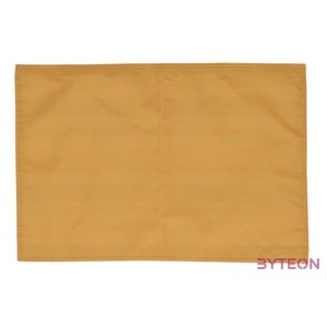 Pamut tányéralátét, narancssárga csíkos, 45 x 33 cm