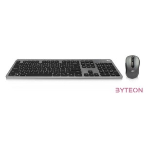 ACT AC5710 Wireless Keyboard Combo Black,Grey US