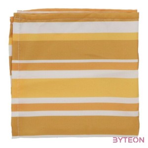 Pamut szalvéta, narancssárga csíkos, 35 x 35 cm, 4 db-os szett