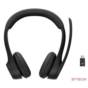 Logitech Zone 305 Teams Wireless Bluetooth Headset Midnight Black