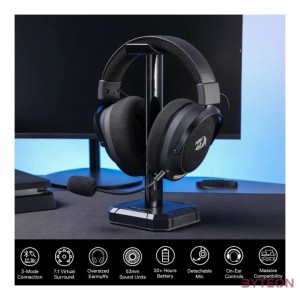 Redragon Arrow Pro H858 Wireless Bluetooth Gaming Headset Black
