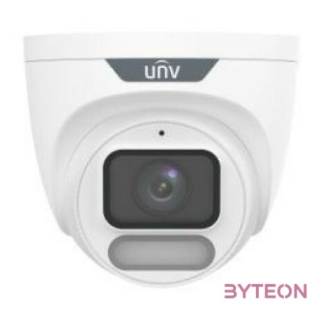 Uniview Easystar Colorhunter 4MP OwlView Wise-ISP turret dómkamera, 4mm fix objektívvel, mikrofonnal