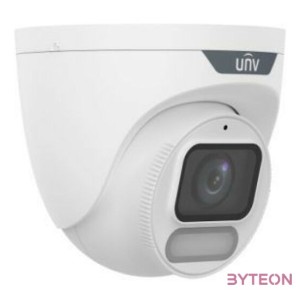 Uniview Easystar Colorhunter 2MP OwlView Wise-ISP turret dómkamera, 2.8mm fix objektívvel, mikrofonnal
