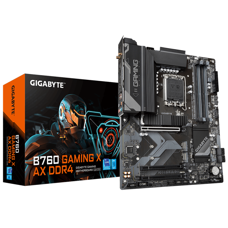 Gigabyte B760 Gaming X AX DDR4 Alaplap