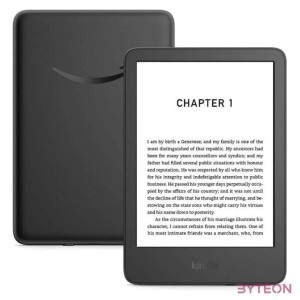 Amazon Kindle (2024) 6 E-book olvasó 16GB Black (Reklámos verzió)