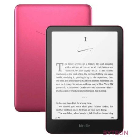 Amazon Kindle Paperwhite (2024) 7 E-book olvasó 16GB Metallic Raspberry (Reklámos verzió)