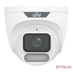 Uniview Easystar Colorhunter 2MP OwlView Wise-ISP turret dómkamera, 4mm fix objektívvel, mikrofonnal