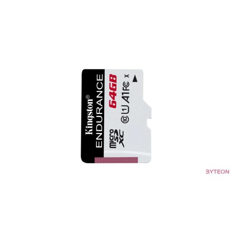 Kingston 64GB SD micro Endurance (SDXC Class 10) (SDCE/64GB) memória kártya
