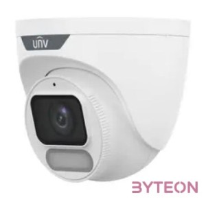 Uniview Easystar Colorhunter 8MP OwlView Wise-ISP turret dómkamera, 2.8mm fix objektívvel, mikrofonnal