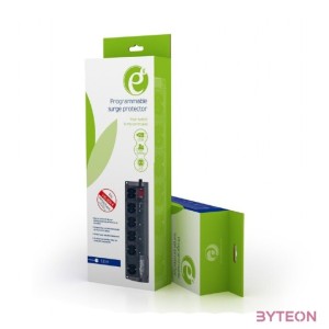 Gembird EG-PMS2 Túlfeszültségvédő Kapcsolóval