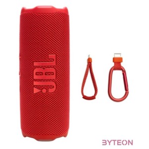 JBL Flip 7 Portable Waterproof Bluetooth Speaker Red