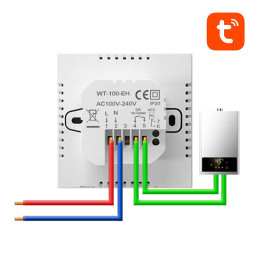 Avatto ZWT100 Smart Vízmelegítő termosztát boilerekhez