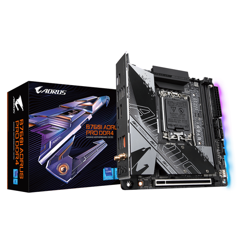 Gigabyte B760I AORUS PRO DDR4 Alaplap