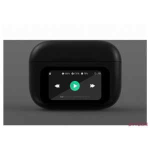 Gembird BT TWS in-ears with LCD display and Active Noise Cancelling Black