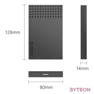 Orico 2526U3-V1 2,5 USB3.0 Hard Drive Enclosure Black