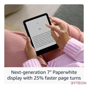 Amazon Kindle Paperwhite (2024) 7 E-book olvasó 16GB Metallic Black (Reklámos verzió)