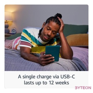 Amazon Kindle Paperwhite (2024) 7 E-book olvasó 16GB Metallic Black (Reklámos verzió)