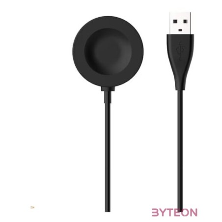 FIXED USB-A töltőkábel Huawei Watch GT 2 Pro,3,3 Pro,4,4 Pro,5,5 Pro okosórához, fekete