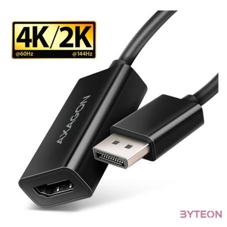 AXAGON RVD-HI20N DisplayPort  HDMI 2.0 adapter 4K,60Hz Black
