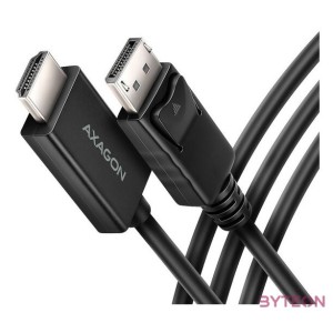 AXAGON RVD-HI20C2 DisplayPort  HDMI 2.0 Cable 1,8m 4K,60Hz Black