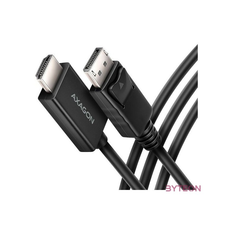 AXAGON RVD-HI20C2 DisplayPort  HDMI 2.0 Cable 1,8m 4K,60Hz Black