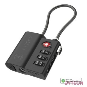 FIXED intelligens helymeghatározó lakat, fekete