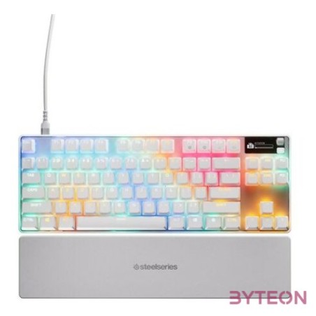 Steelseries Apex Pro TKL Gen 3 Gaming Keyboard White UK