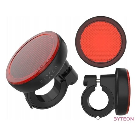 FIXED intelligens helymeghatározó reflektor Apple Find My applikációhoz, vezeték nélküli töltés, fekete