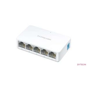 Mercusys MS105 5 port 10/100Mbps nem menedzselhető asztali Switch