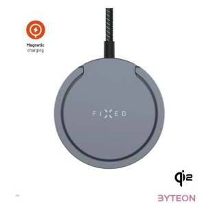 FIXED Wireless töltő Magsafe támogatással, szürke
