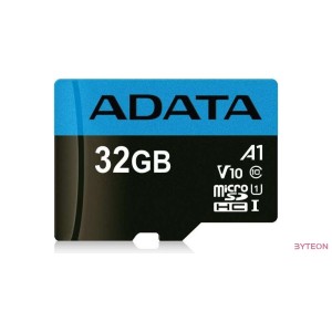 ADATA 32GB SD micro Premier (SDHC Class 10 UHS-I) (AUSDH32GUICL10A1-RA1) memória kártya adapterrel