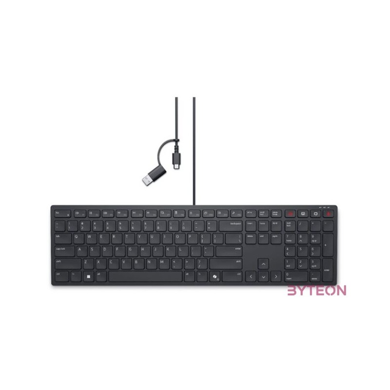 Dell KB525C Keyboard Black HU