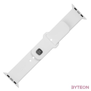 FIXED Sporty szilikon szíj az Apple Watch Ultra 49mm-es okosórákhoz , fehér