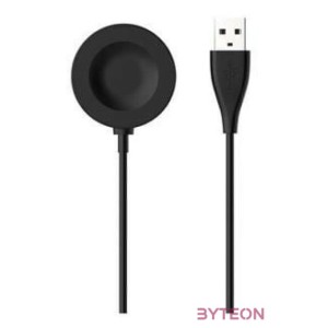 FIXED USB-A töltőkábel Huawei Watch GT 2 Pro,3,3 Pro,4,4 Pro,5,5 Pro okosórához, fekete