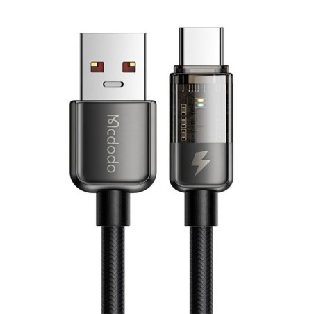 Cable USB-C Mcdodo CA-3150, 6A, 1.2m (black)