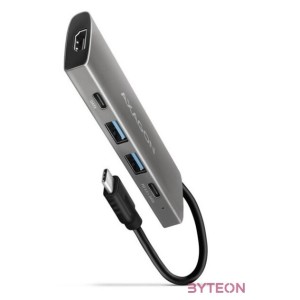 AXAGON HMC-5G21 USB-C 10Gbps SPEEDSTER 5in1 hub