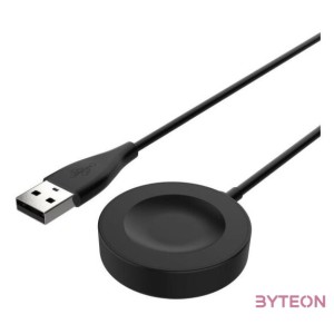 FIXED USB-A töltőkábel Huawei Watch GT 2 Pro,3,3 Pro,4,4 Pro,5,5 Pro okosórához, fekete