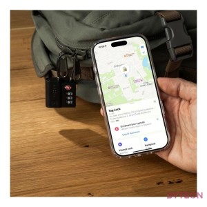 FIXED intelligens helymeghatározó lakat, fekete