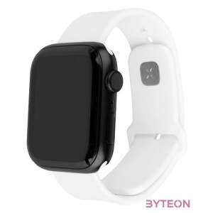 FIXED Sporty szilikon szíj az Apple Watch Ultra 49mm-es okosórákhoz , fehér