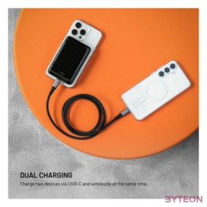 FIXED MagZen 10 Pro Qi2 standard 10000mAh PowerBank fekete