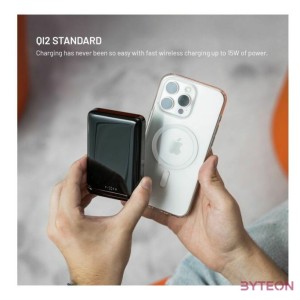 FIXED MagZen 10 Pro Qi2 standard 10000mAh PowerBank fekete