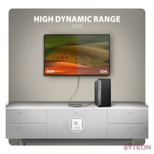 AXAGON RVD-HI20C2 DisplayPort  HDMI 2.0 Cable 1,8m 4K,60Hz Black