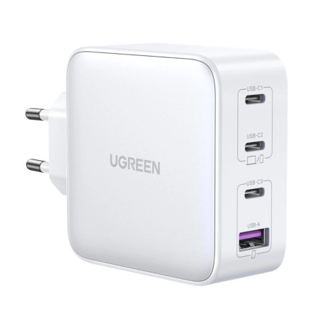 Fast Charger Nexode UGREEN 15337, GaN, 100W (white)